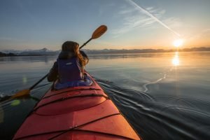 Kayaking in Alaska